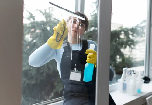 Nettoyage de vitres intérieures et extérieures à la Berthenoux